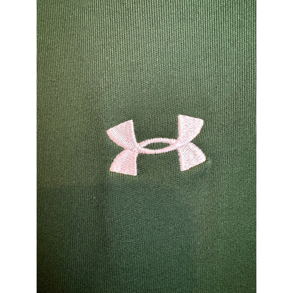 NEW Under Armour UA Heat Gear SPF 30 Dk Green Polo Shirt Logo Men's Size 3XL - Picture 4 of 9